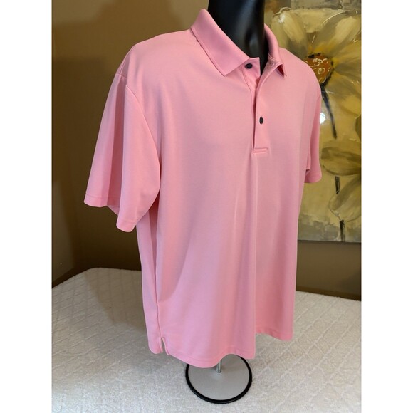 Grand slam Performance Pink Golf Polo Light Weight Mens Size Large - Picture 6 of 16